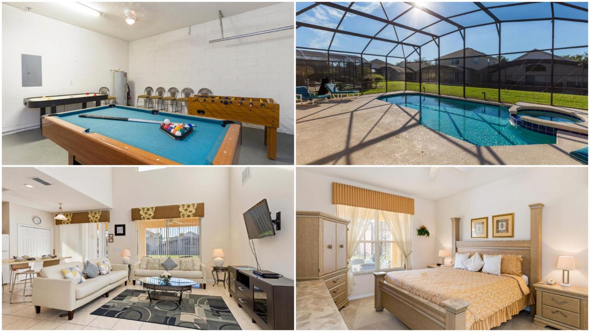 Palm Key Villa 7 Bed On Emerald Island Resort كيسيمي المظهر الخارجي الصورة